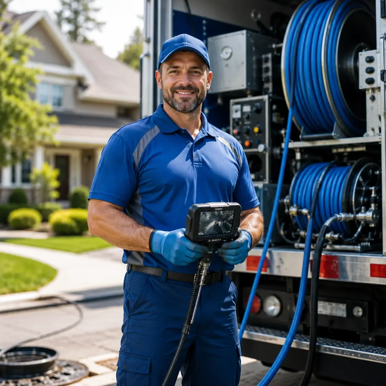 Local outdoor drain cleaning specialists in Stevens Point, WI